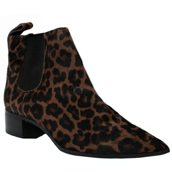 Loeffler Randall Shoes - LOEFFLER RANDALL Animal Printed Pony Hair Boots 11